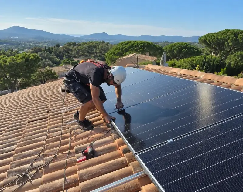 Installateur panneaux solaires Larré — pose photovoltaïque sur toiture